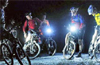 Cyclists in citys first ’midnight’ peddling